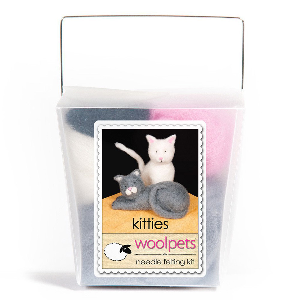 Woolpets Felting Kit Kitties (Easy)