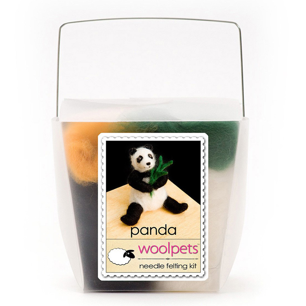 Woolpets Felting Kit Panda