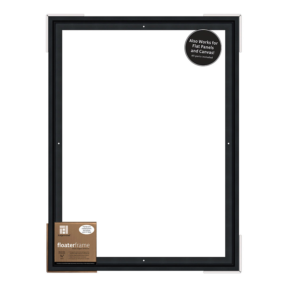 Ampersand Float Frame 7/8In Bold 18X24 Black