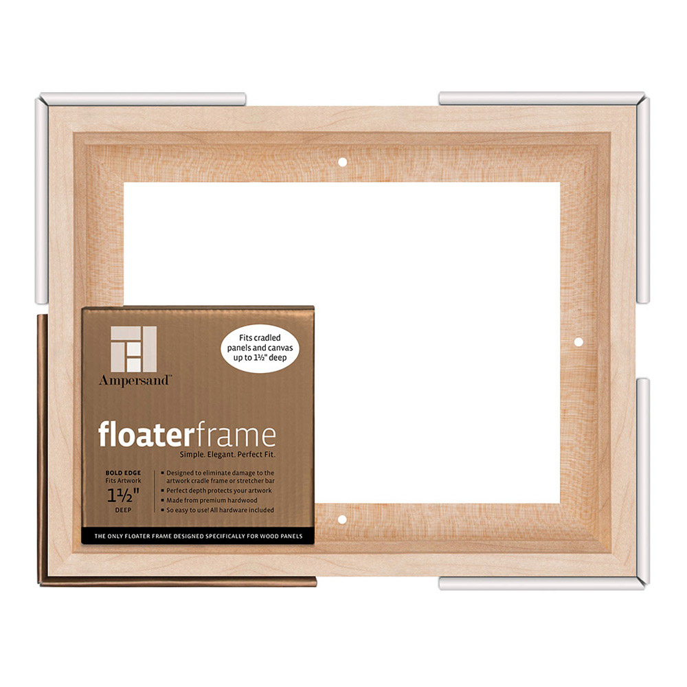 Ampersand Float Frame 1.5In Bold 8X10 Maple