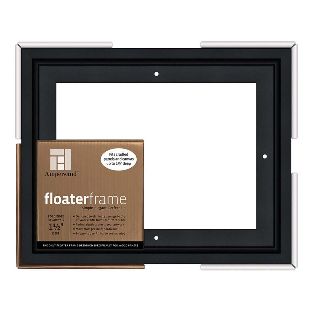 Ampersand Float Frame 1.5In Bold 8X10 Black