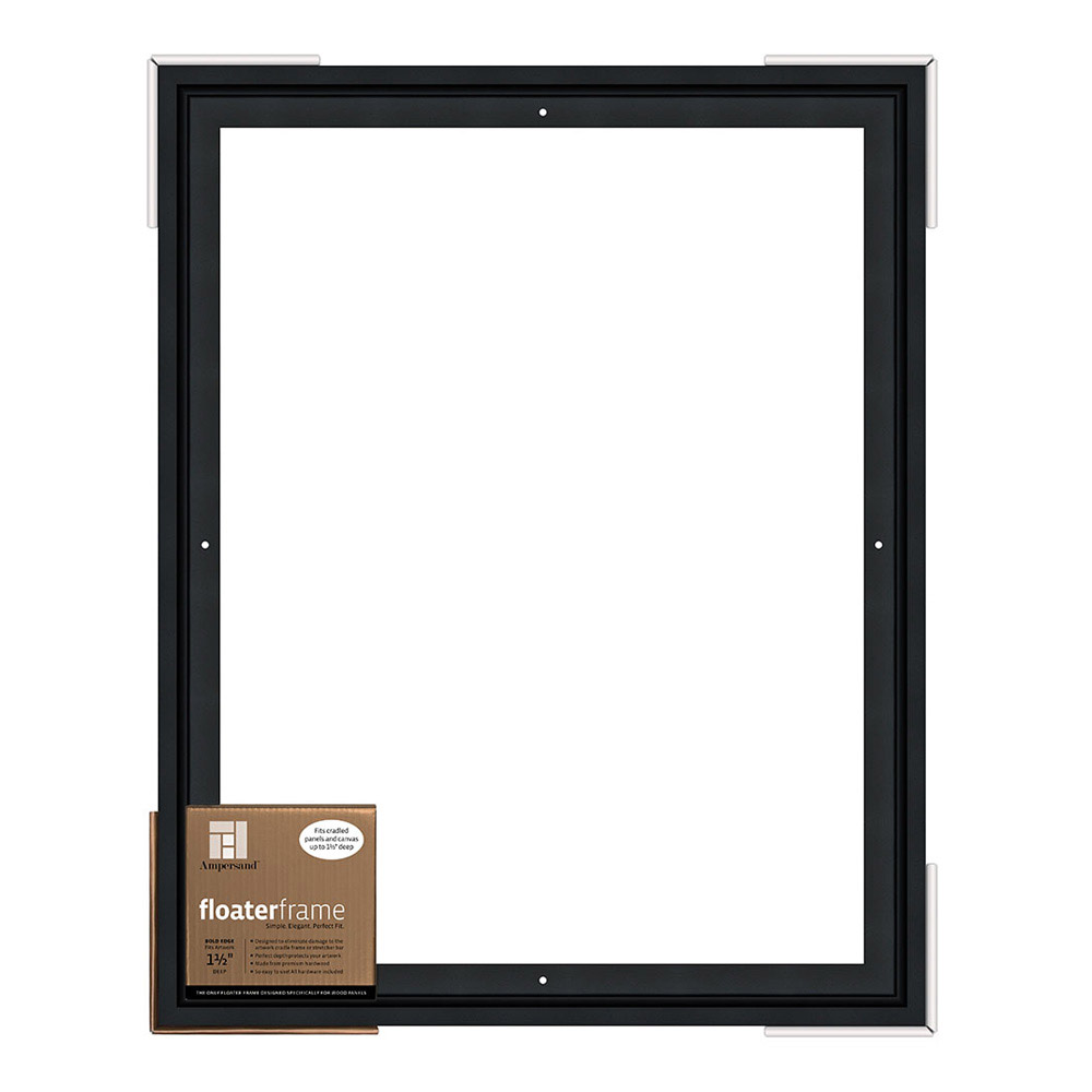 Ampersand Float Frame 1.5In Bold 16X20 Black