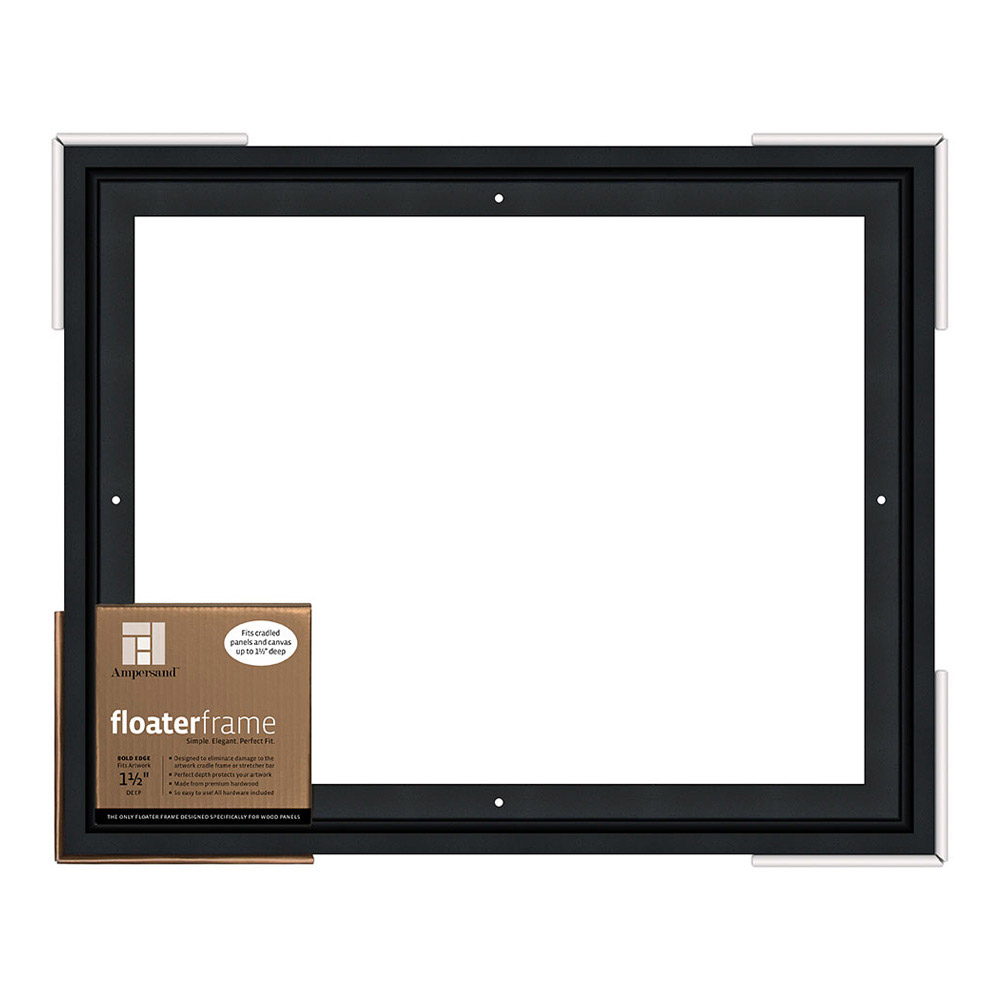 Ampersand Float Frame 1.5In Bold 12X16 Black