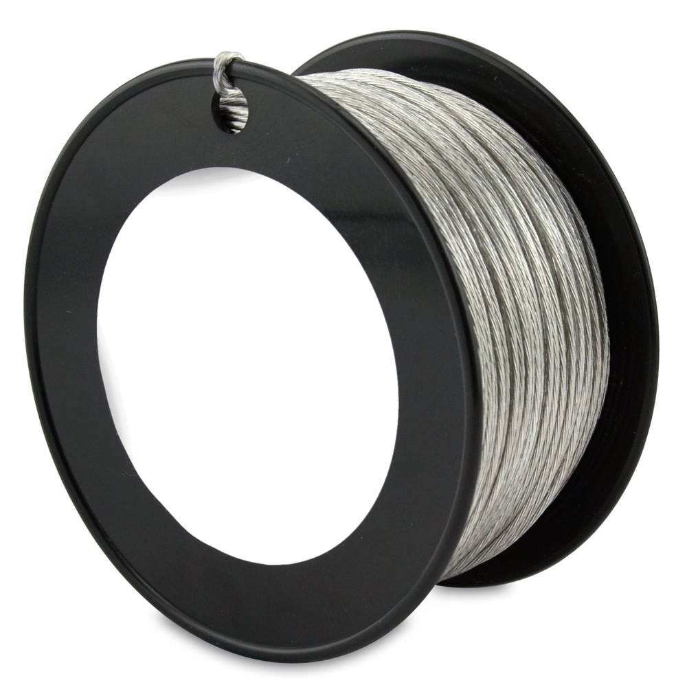 SoftStrand Stn Steel Picture Wire #3 30lb