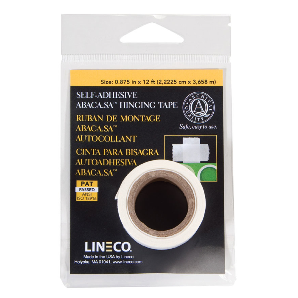 Lineco Abaca Self Adhesive Tape .875In X 12Ft