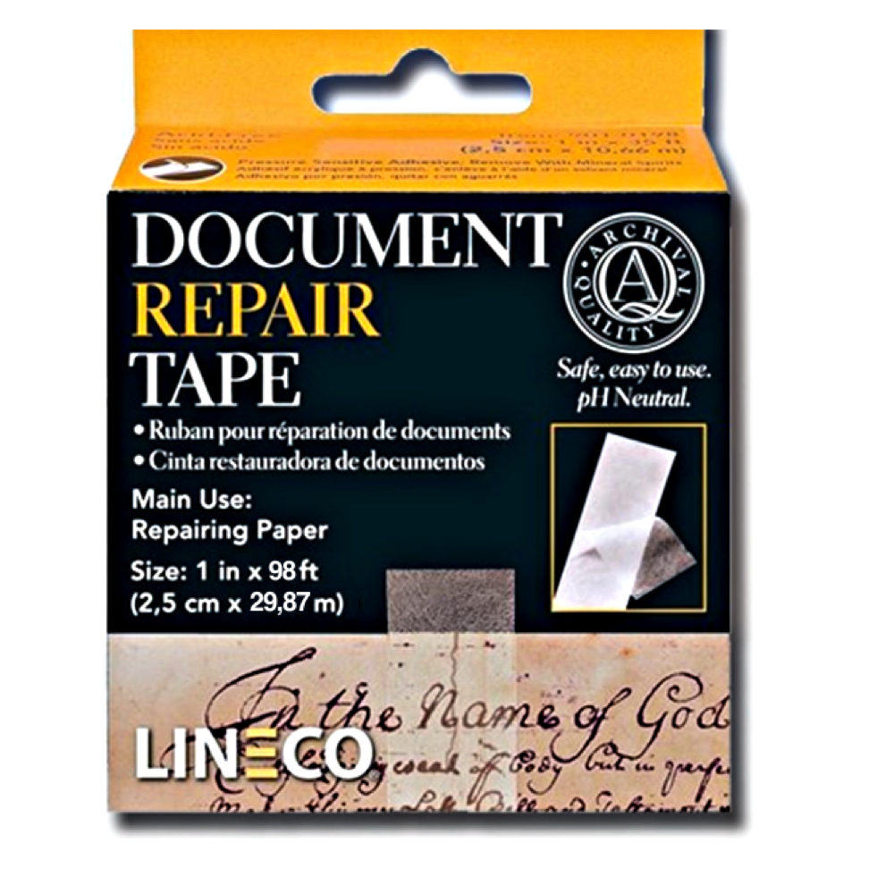 Archival Document Repair Tape 1Inch X 98 Feet