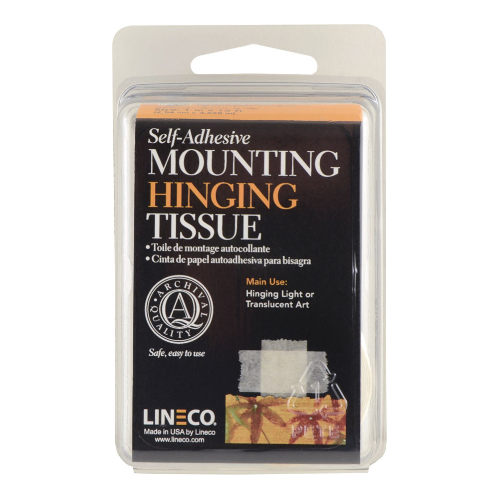 Lineco Sa Mounting/Hinging Tissue 1Inx12Ft