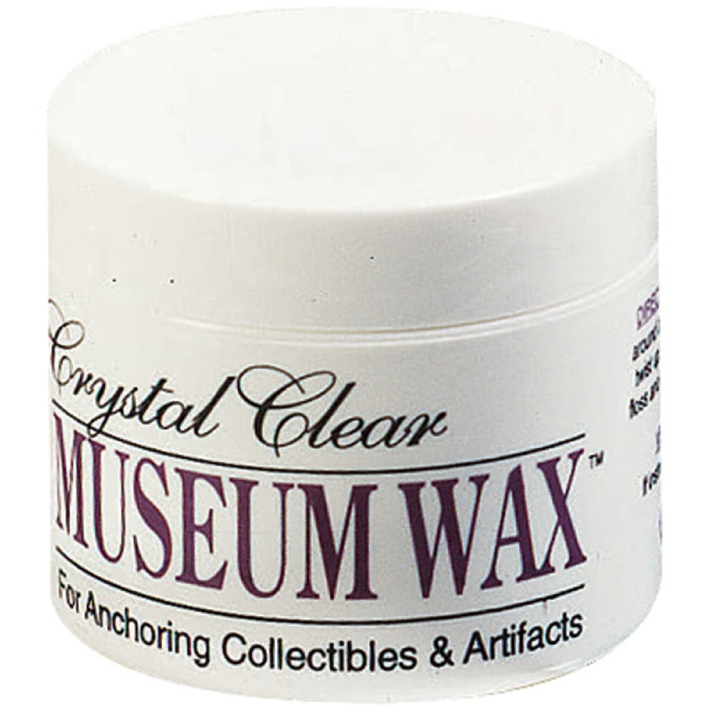 Crystalline Clear Museum Wax 2 Ounce