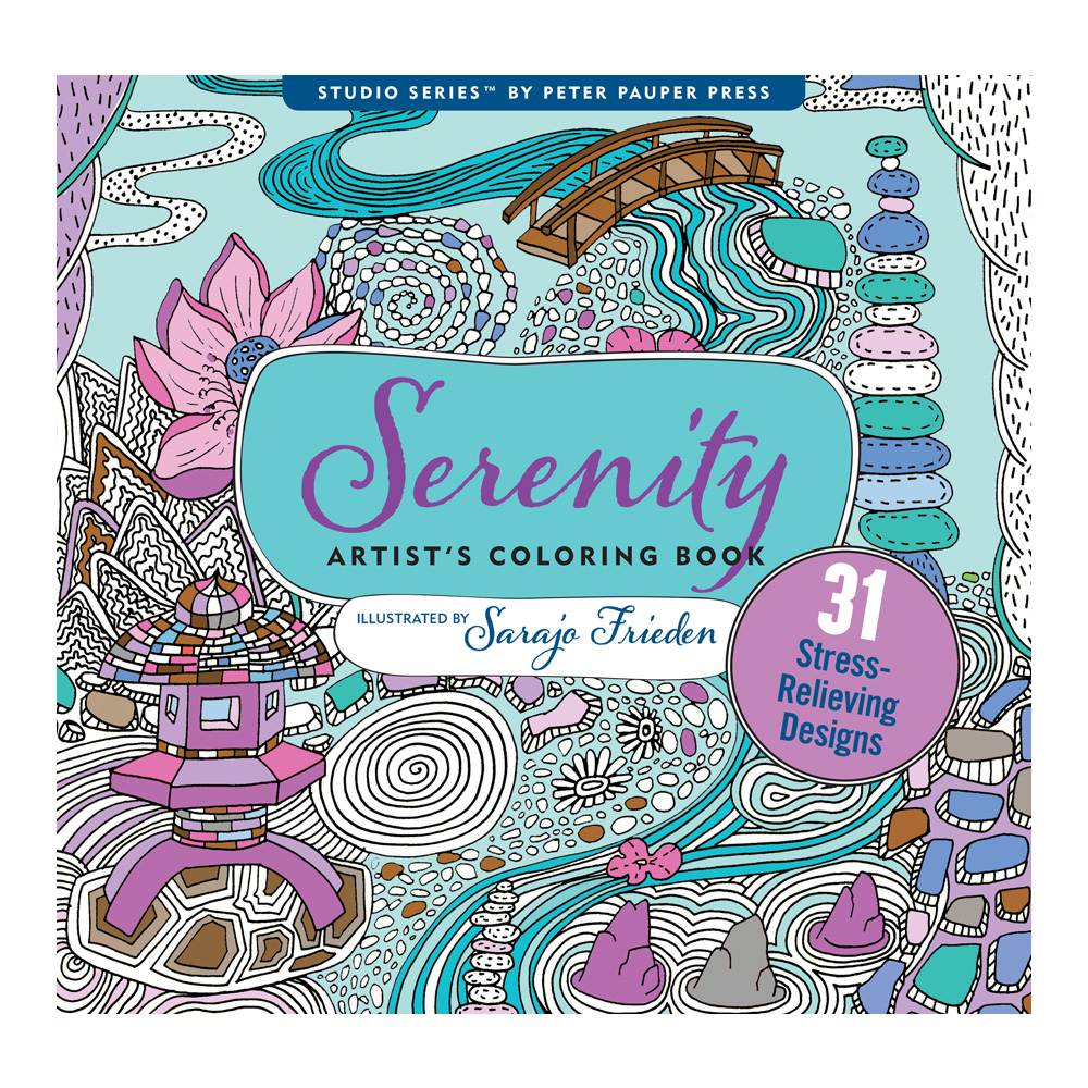 Artist Coloring Book Serenity