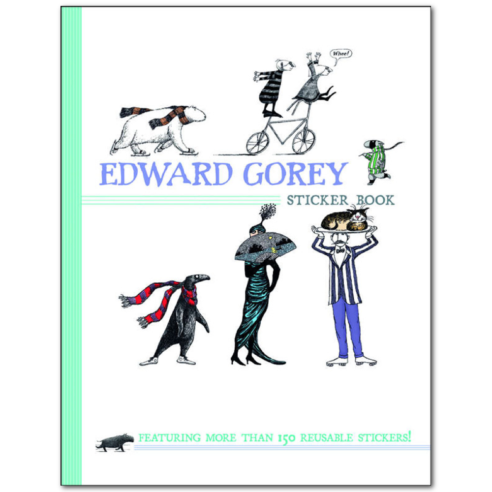 Sticker Book: Edward Gorey