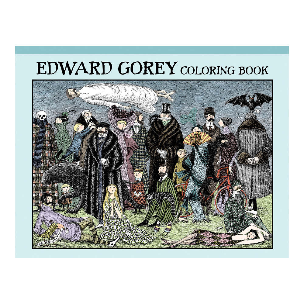 Edward Gorey Coloring Book