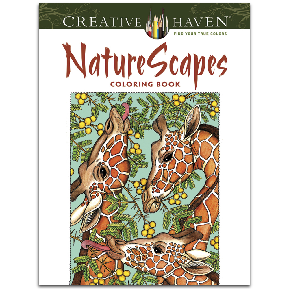Creative Haven Coloring Book Naturescapes
