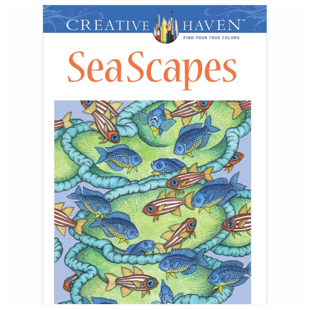 Creative Haven Coloring Book Seascapes