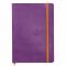 Rhodiarama Notebook Purple 6X8.25 Lined