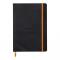 Rhodiarama Dot 6X8.25 inch Black Notebook