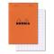 Rhodia Classic Orange Notepad 6X8.25 Grid