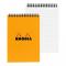 Rhodia Wirebound Pad 6X8.25 Orange Lined