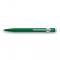 849 Ballpoint Pen Metal Green with Green Ink