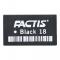 Factis Eraser Black 18