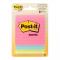 Post-It Sticky Notes 3X3-inch 3 Pads Assorted