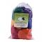 Wool Roving 6 Rainbow Color Pack