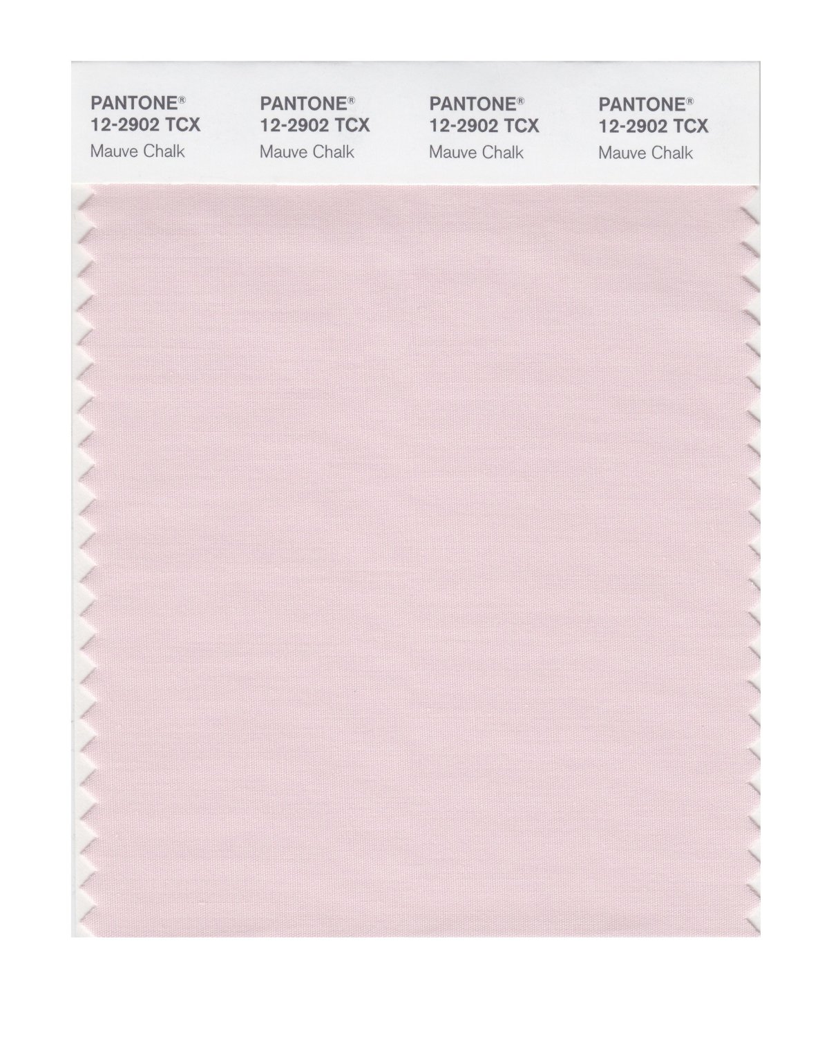 Pantone Cotton Swatch 12-2902 Mauve Chalk