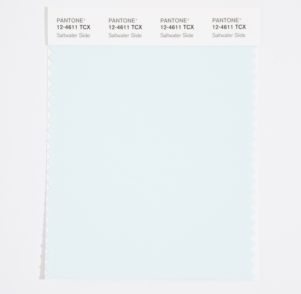 Pantone Cotton Swatch 12-4611 Saltwater Slide