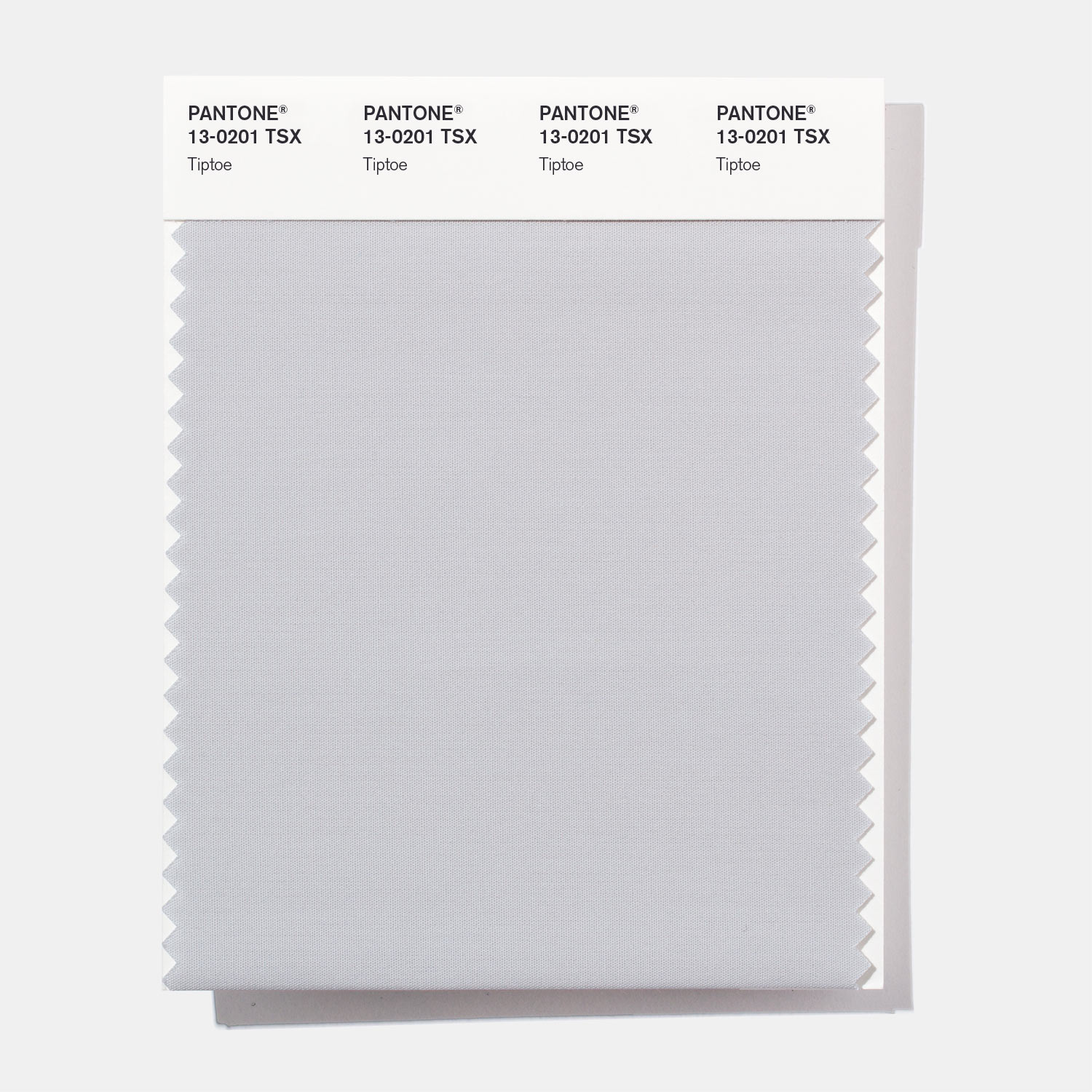 Pantone Polyester Swatch 13-0201 Tiptoe