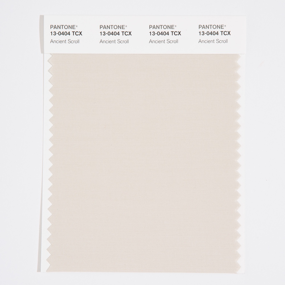 Pantone Cotton Swatch 13-0404 Ancient Scroll