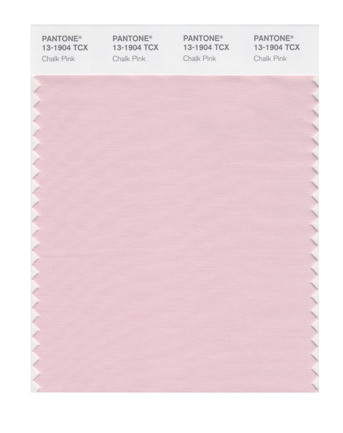 Pantone TPG 8.5X11 Sheet 13-1904 Chalk Pink