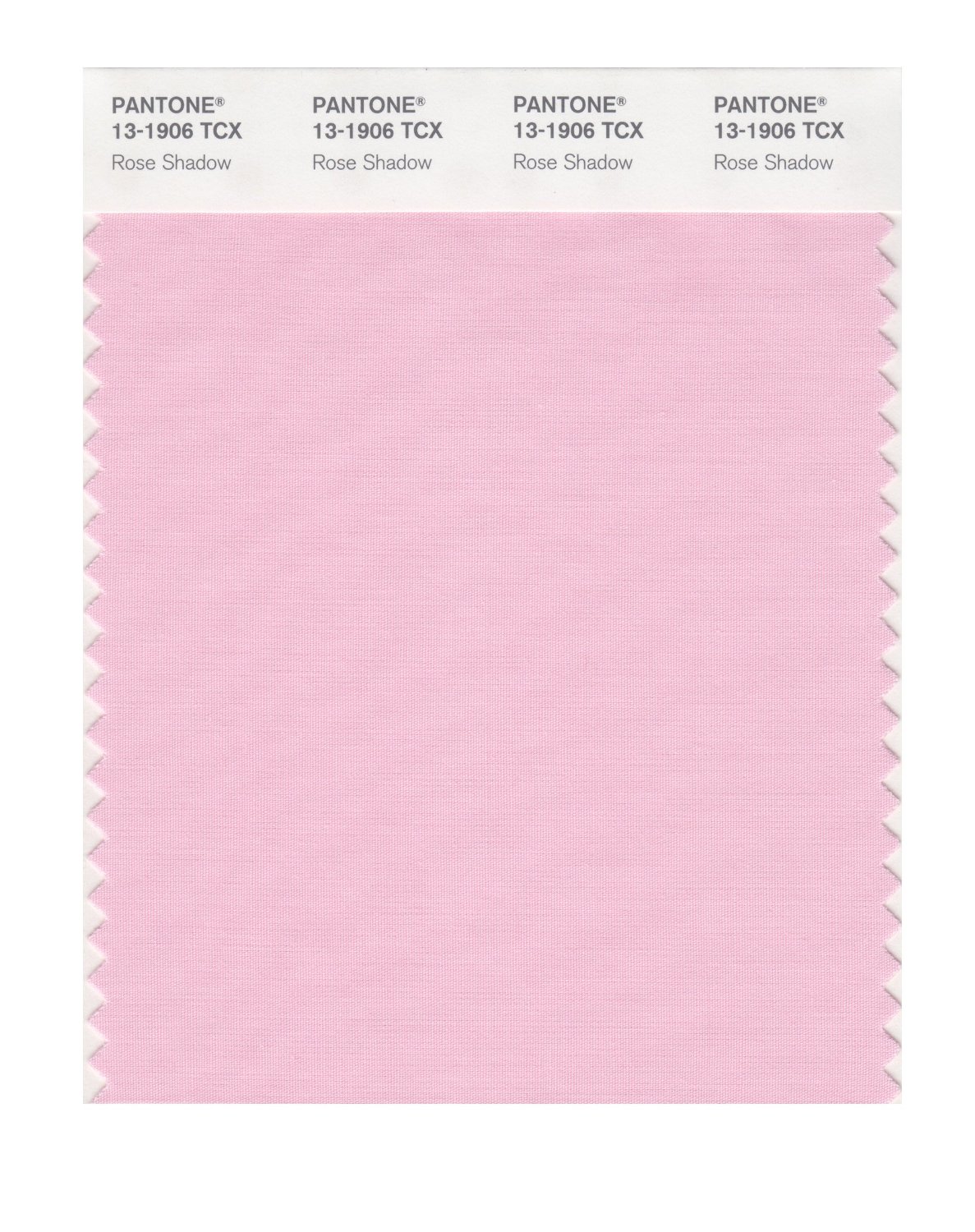 Pantone Cotton Swatch 13-1906 Rose Shadow