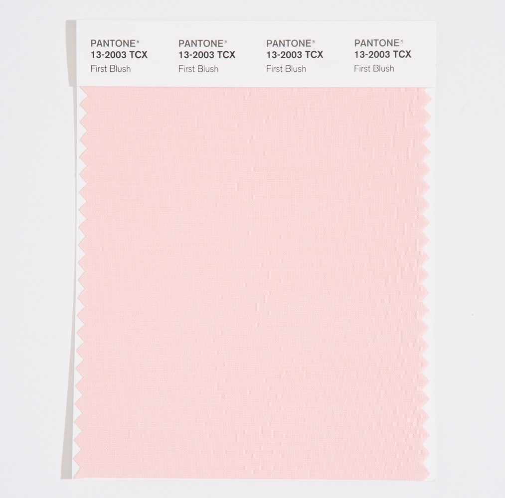 Pantone Cotton Swatch 13-2003 Blushing Rose