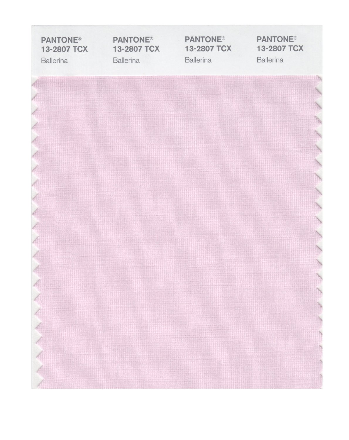 Pantone Cotton Swatch 13-2807 Ballerina