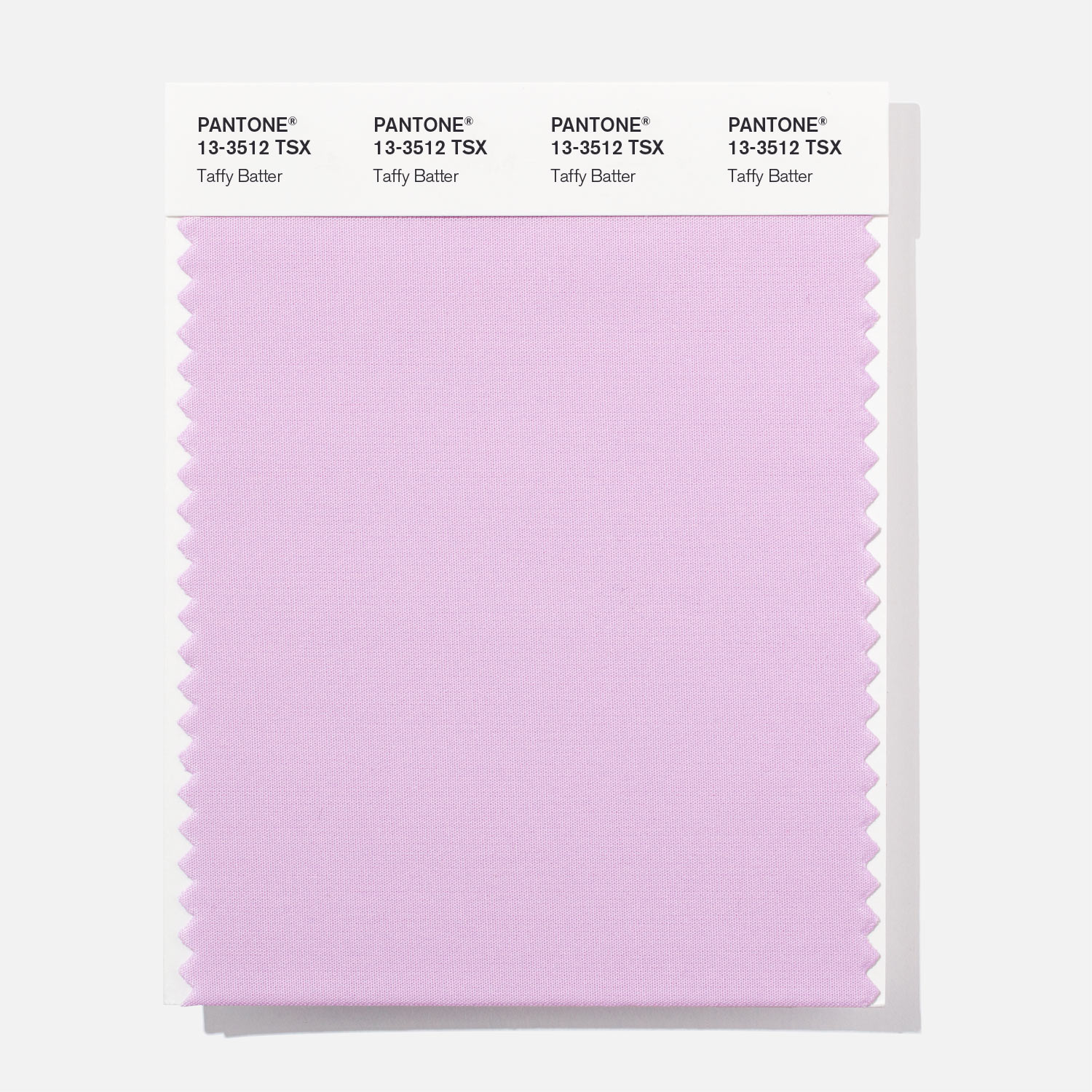 Pantone Polyester Swatch 13-3512 Taffy Batter