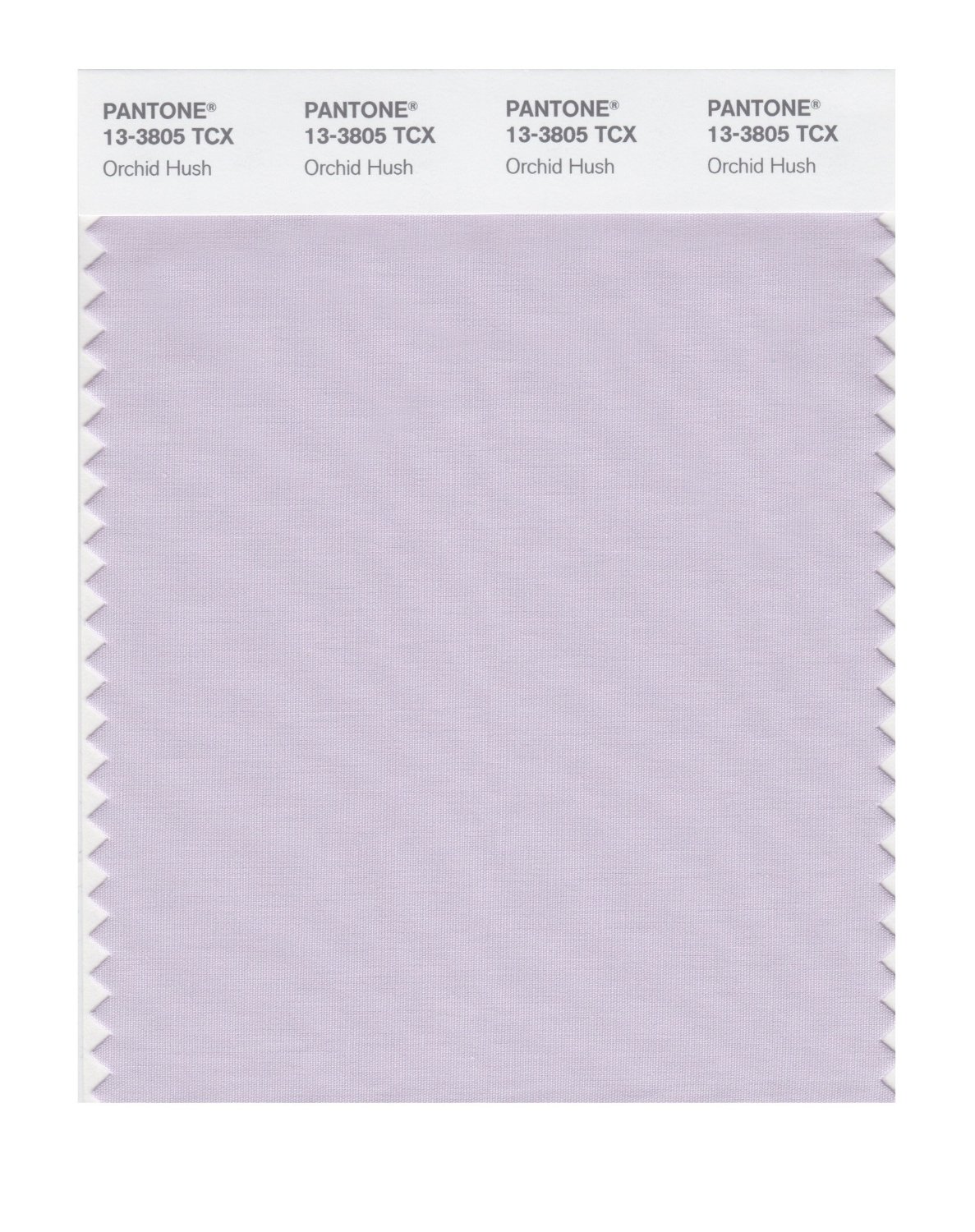 Pantone Cotton Swatch 13-3805 Orchid Hush