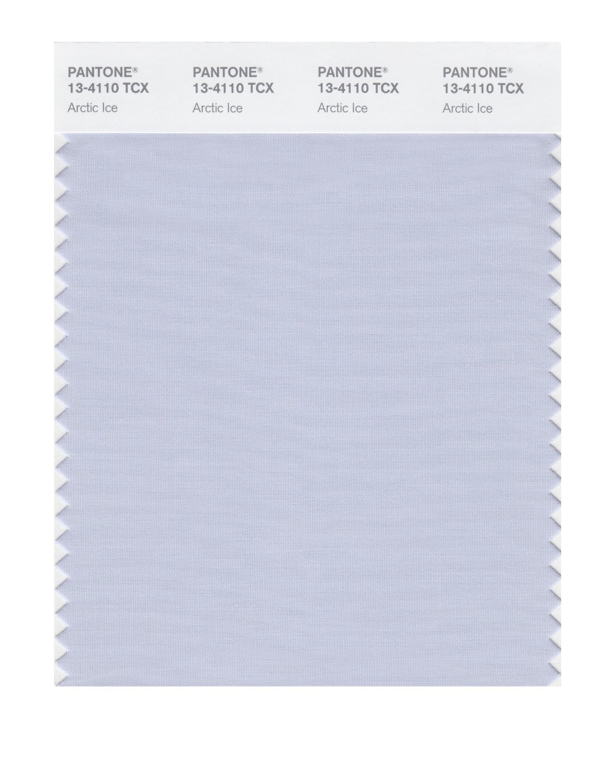 Pantone Cotton Swatch 13-4110 Arctic Ice