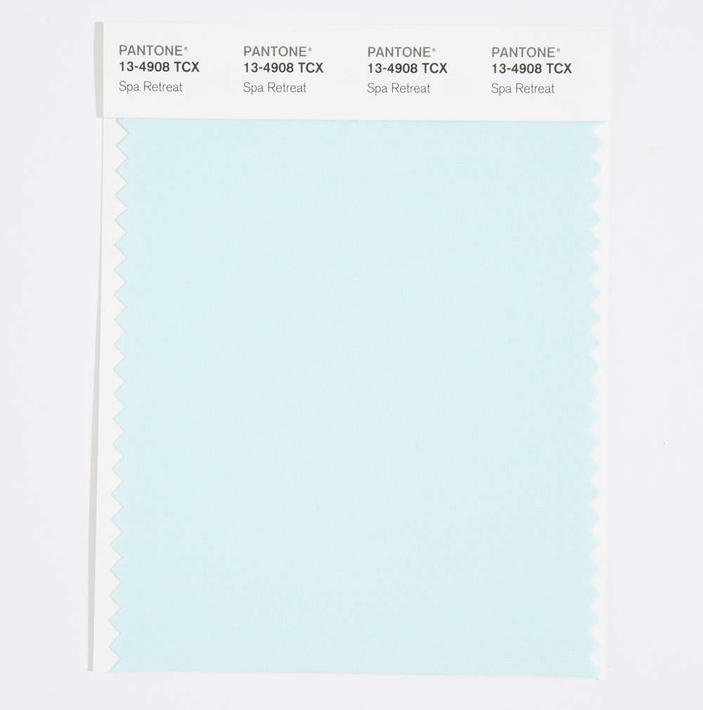 Pantone Cotton Swatch 13-4908 Spa Retreat