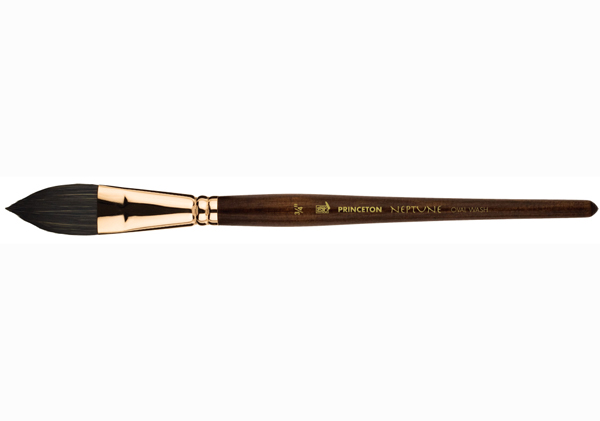 Princeton Series 4750 Neptune Syn Squirrel Oval Wash Brush