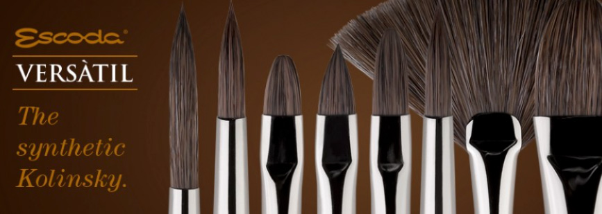 Escoda Versatil Synthetic Kolinsky Sable Brushes