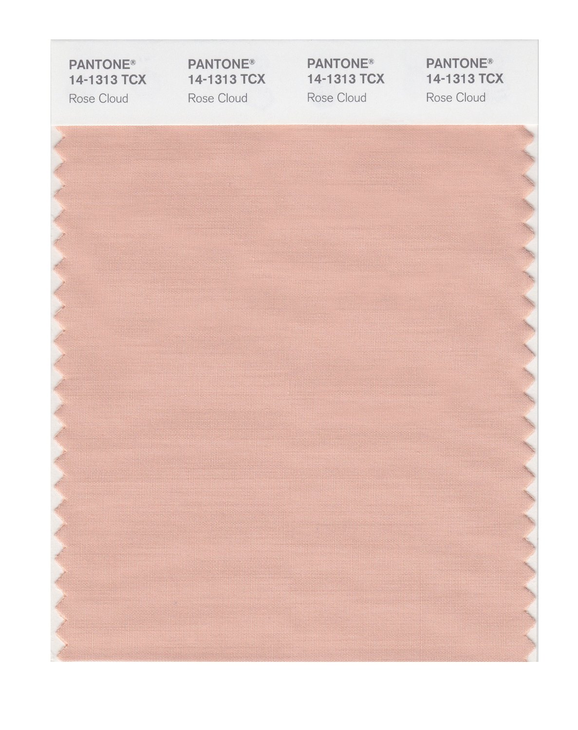 Pantone Cotton Swatch 14-1313 Rose Cloud