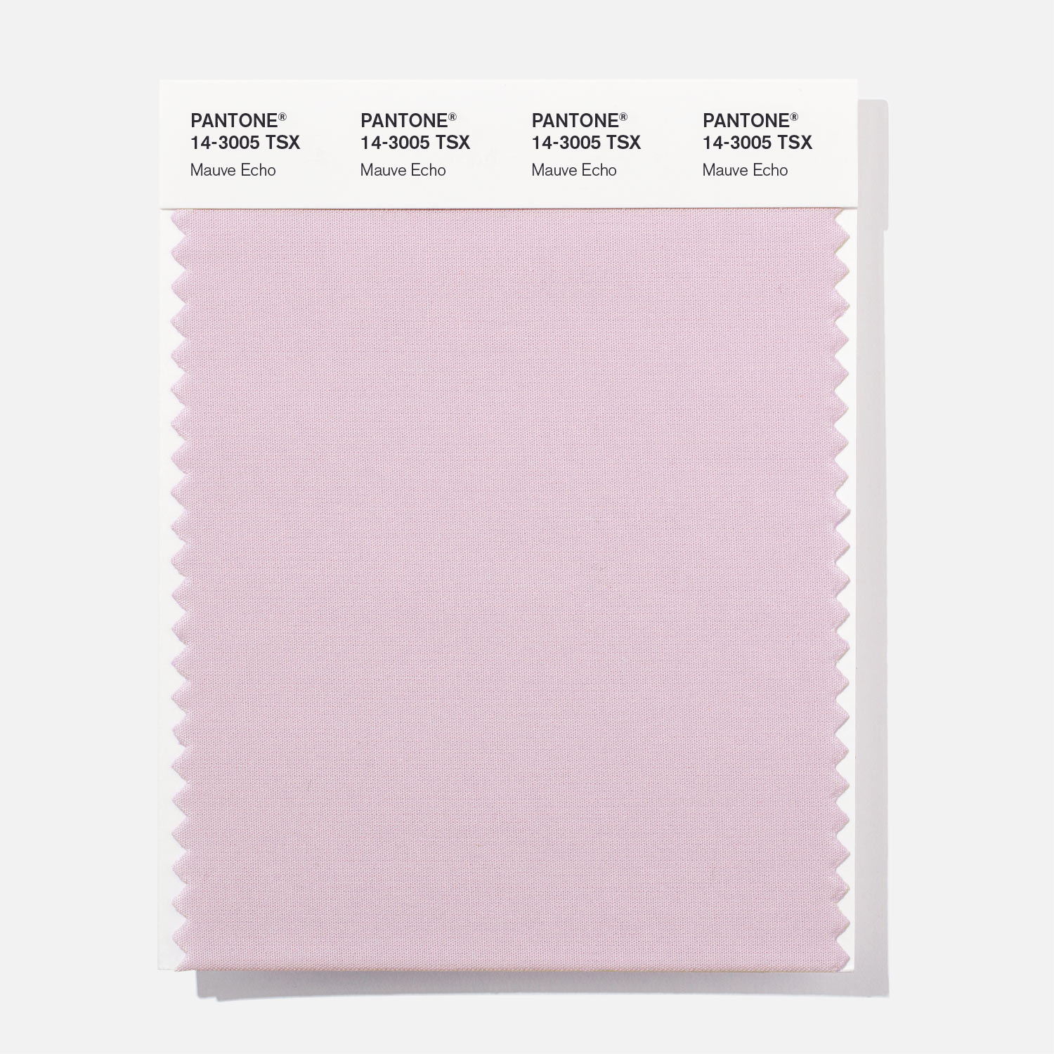 Pantone Polyester Swatch 14-3005 Mauve Echo