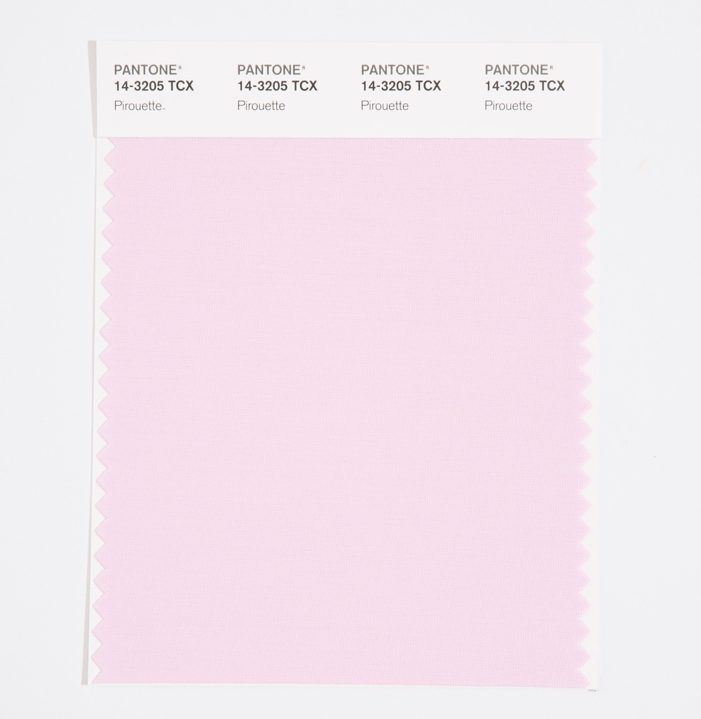 Pantone Cotton Swatch 14-3205 Pirouette