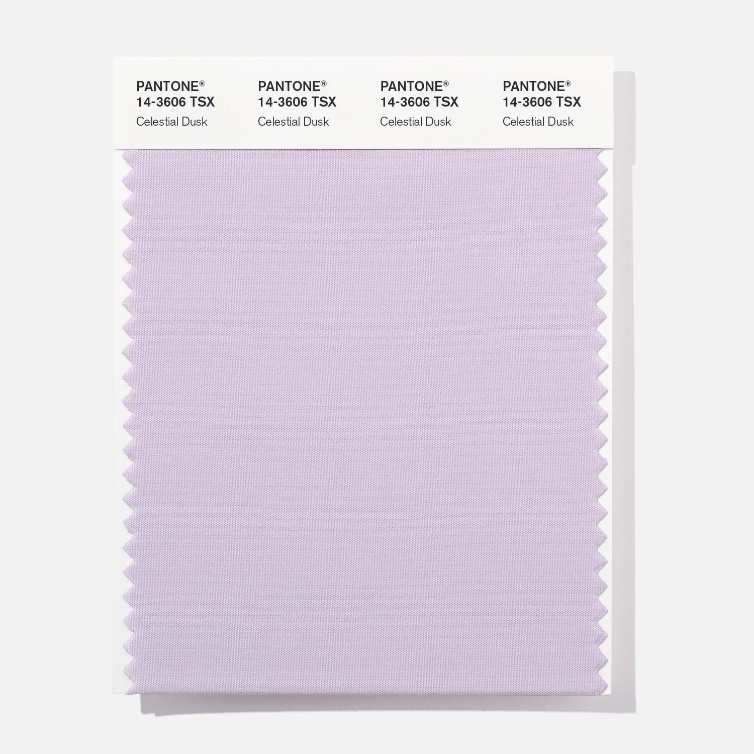 Pantone Polyester Swatch 14-3606 Celestial Du