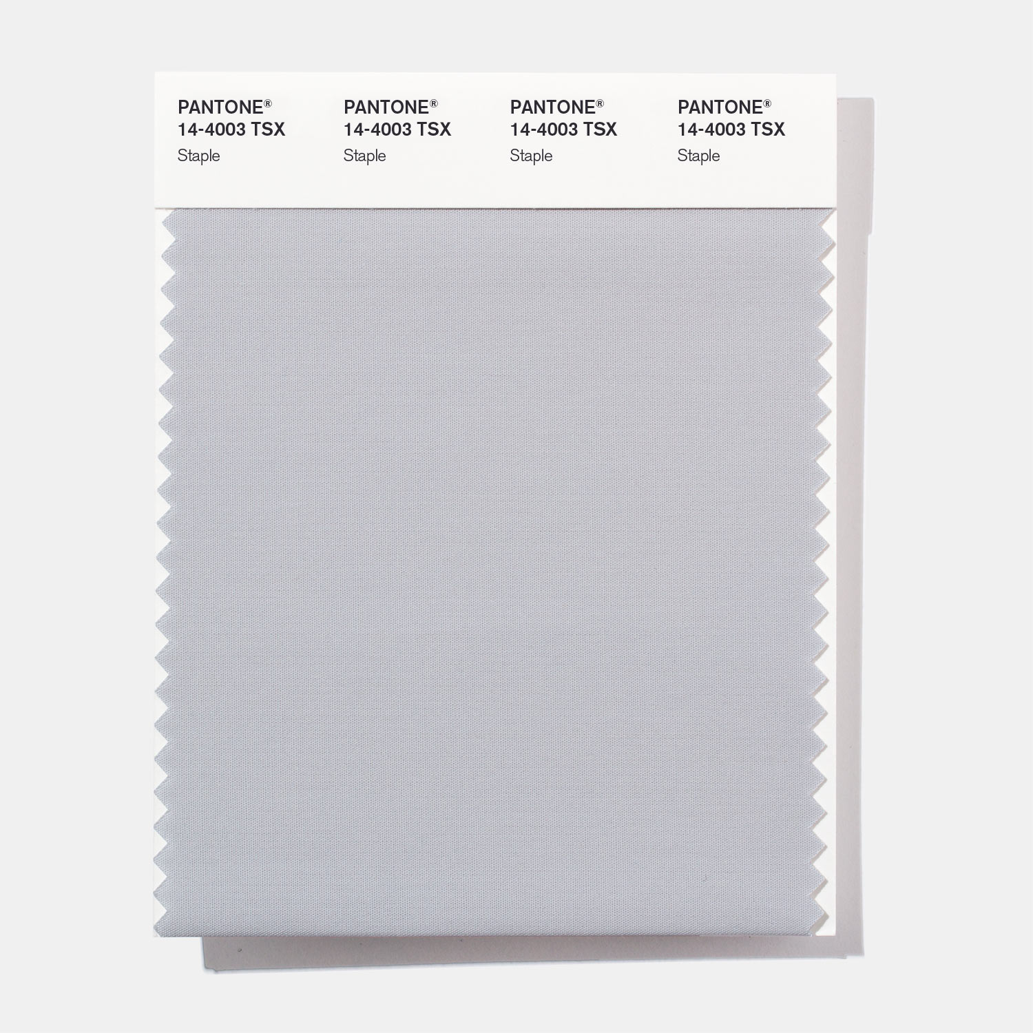 Pantone Polyester Swatch 14-4003 Staple