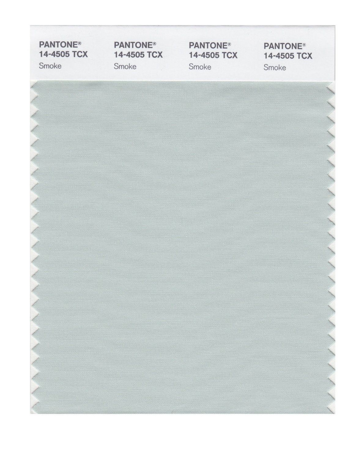 Pantone Cotton Swatch 14-4505 Smoke