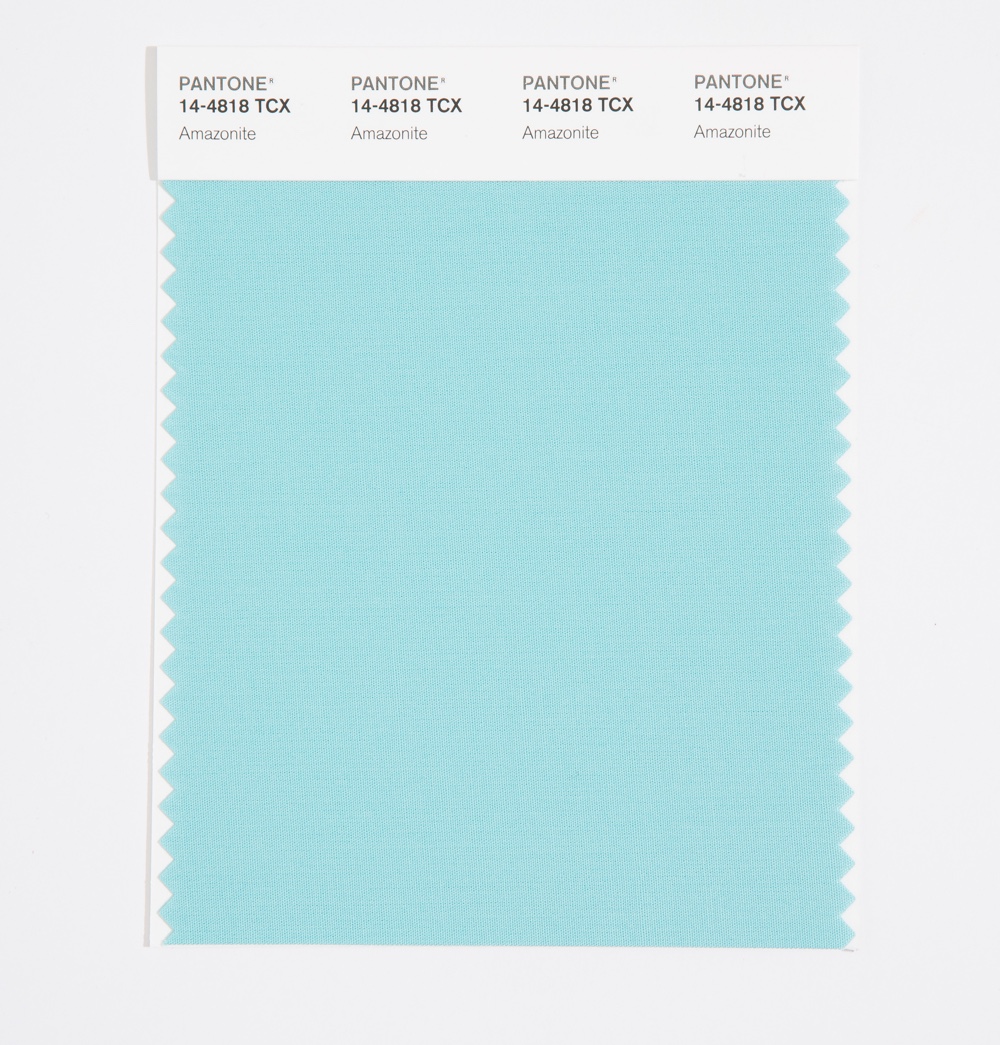 Pantone Cotton Swatch 14-4818 Amazonite