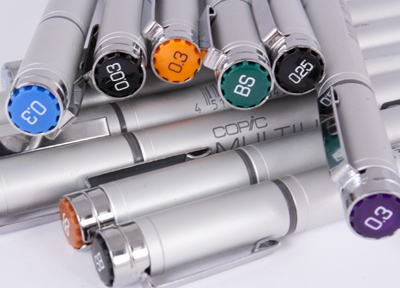 Copic Multiliner SP pens, Refills and Nibs