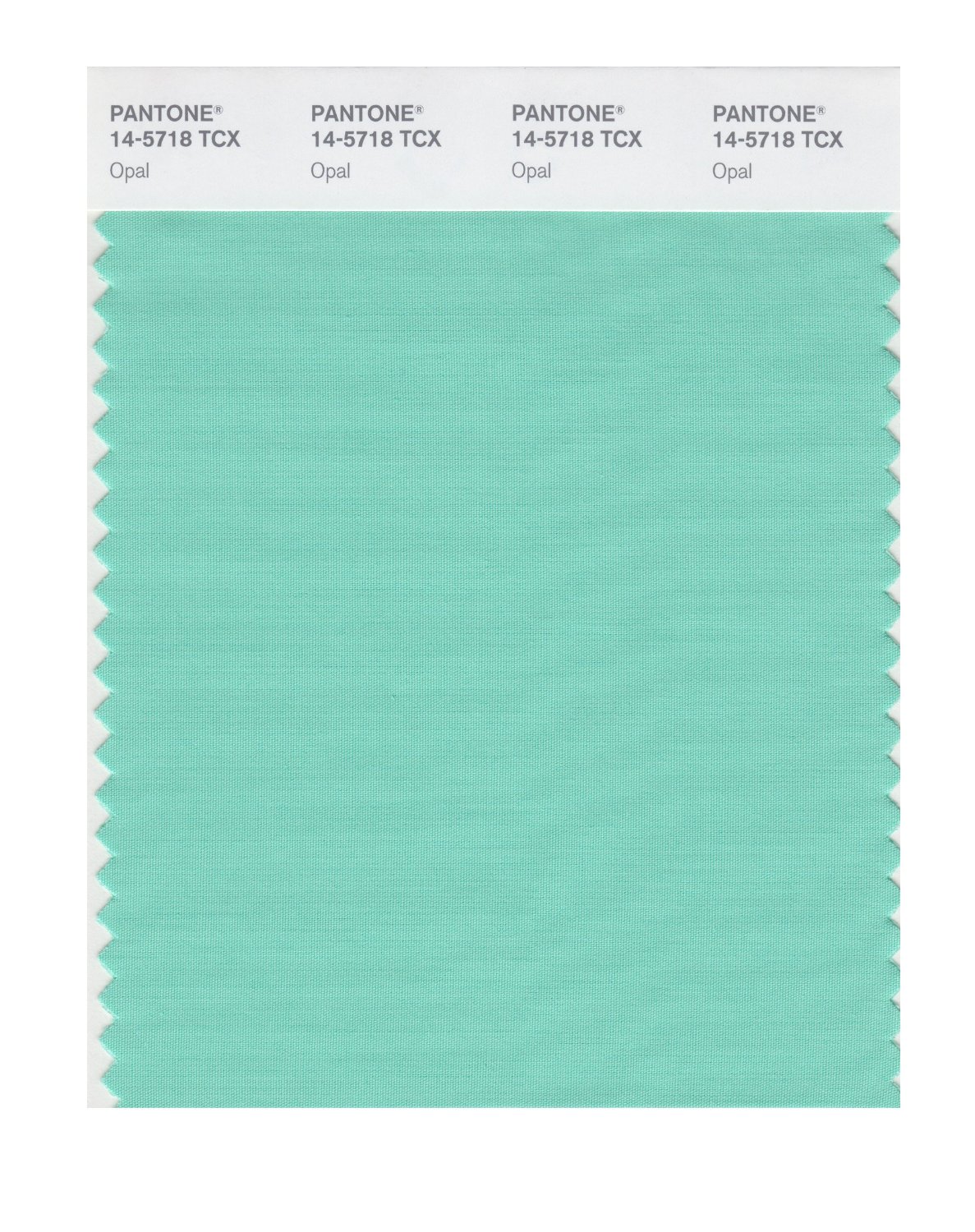 Pantone Cotton Swatch 14-5718 Opal