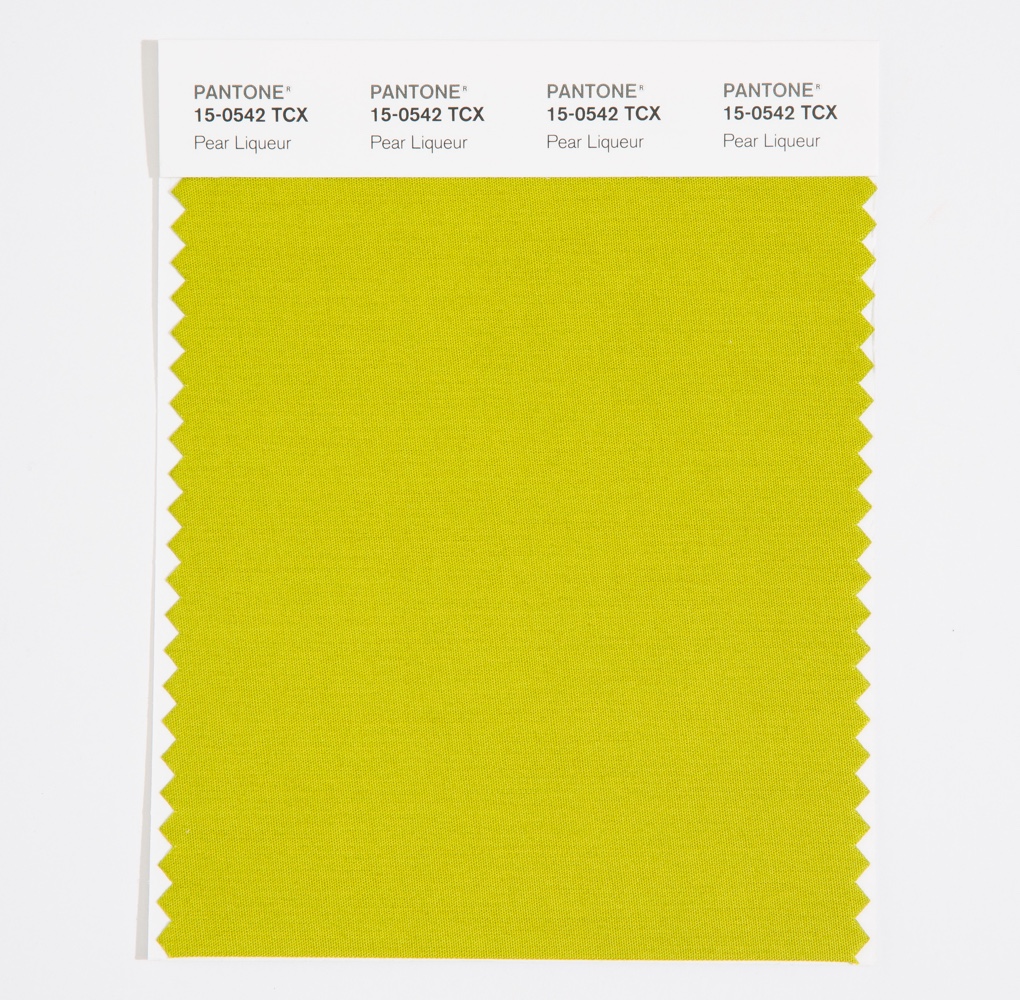 Pantone Cotton Swatch 15-0542 Pear Liqueur