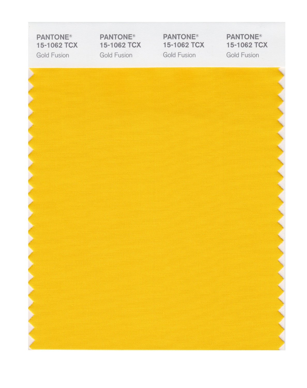 Pantone Cotton Swatch 15-1062 Gold Fusion